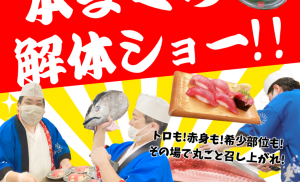 【記事用アイキャッチ】2024.9.10-おしどり寿司9月本まぐろ解体ショー